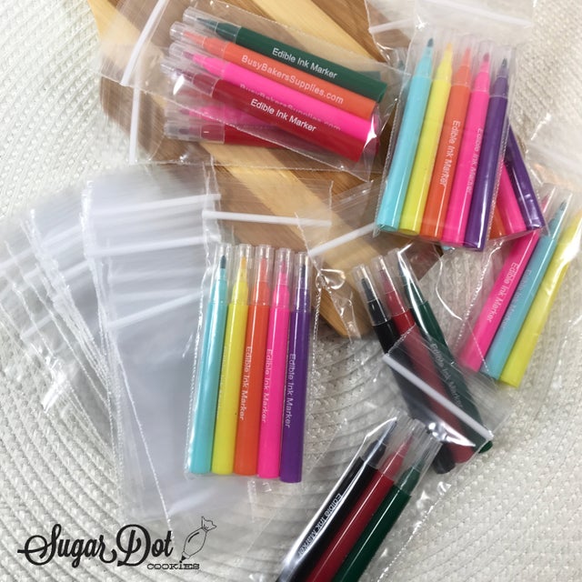 Buy Pack Of Colored Edible Pen Ink Marker Online