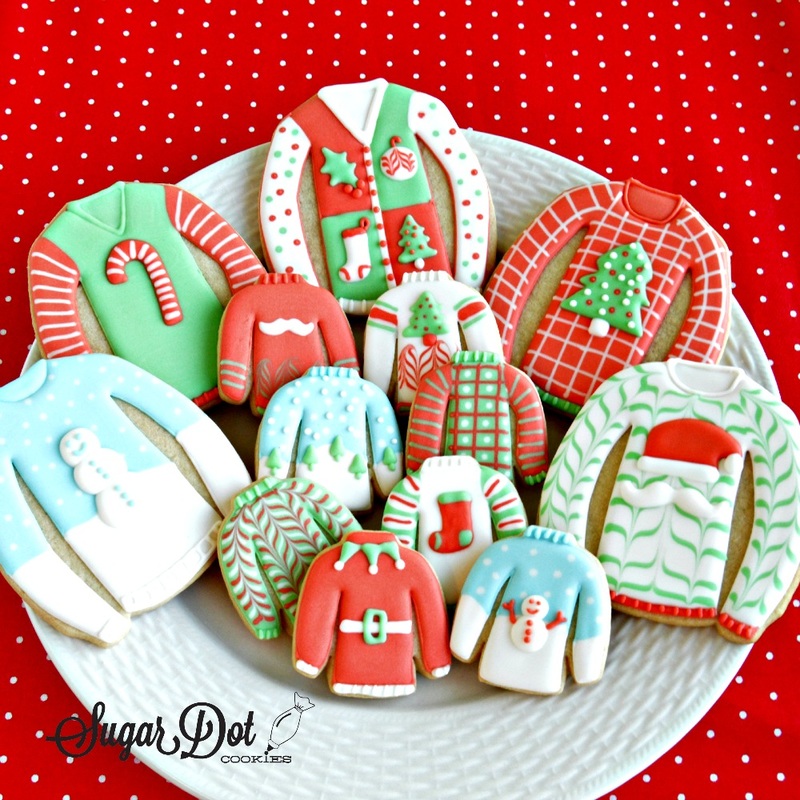 Order Christmas Winter Sugar Cookies - Custom Decorated - Frederick MD ...