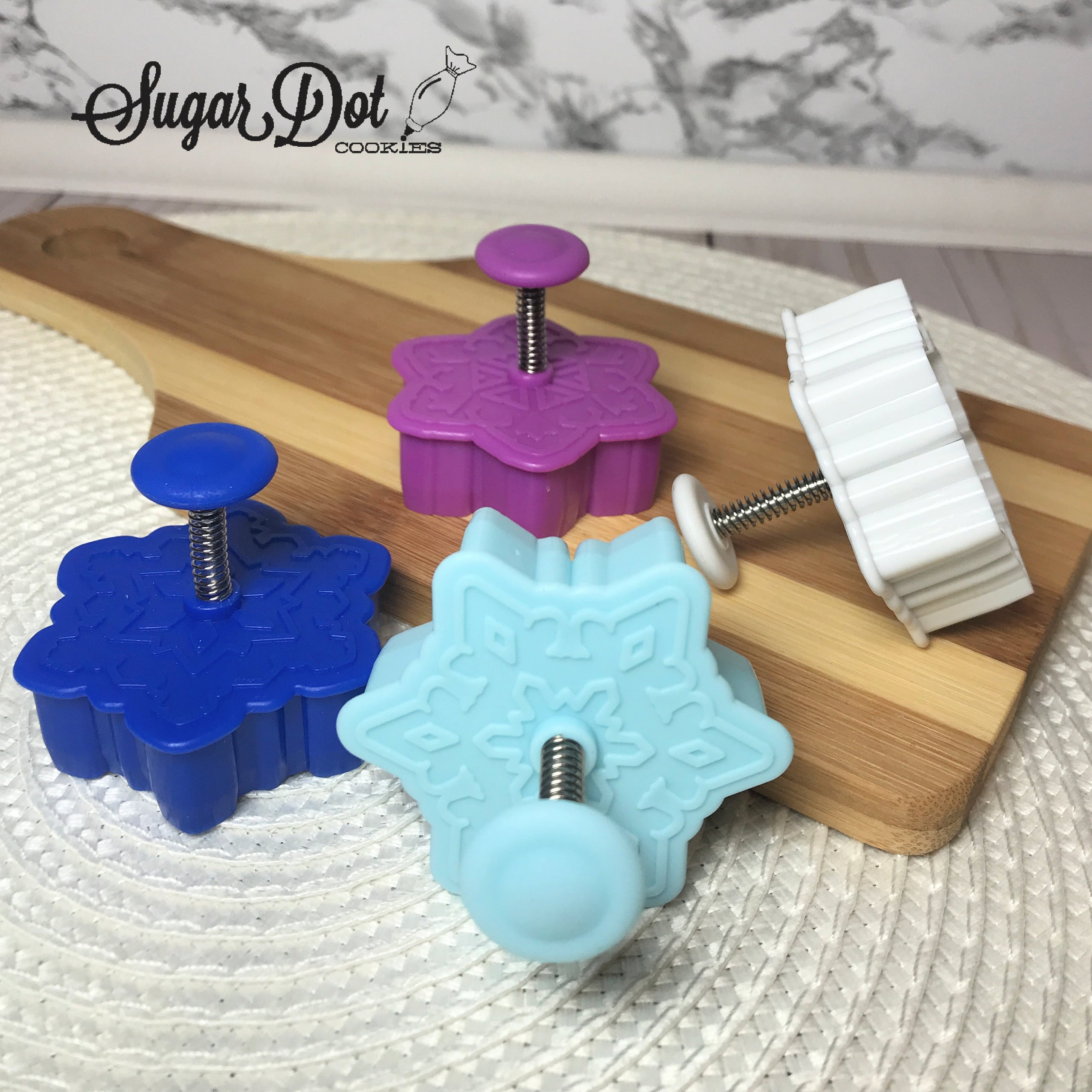 Mini Plunger Cookie / Fondant Cutters - 4 count