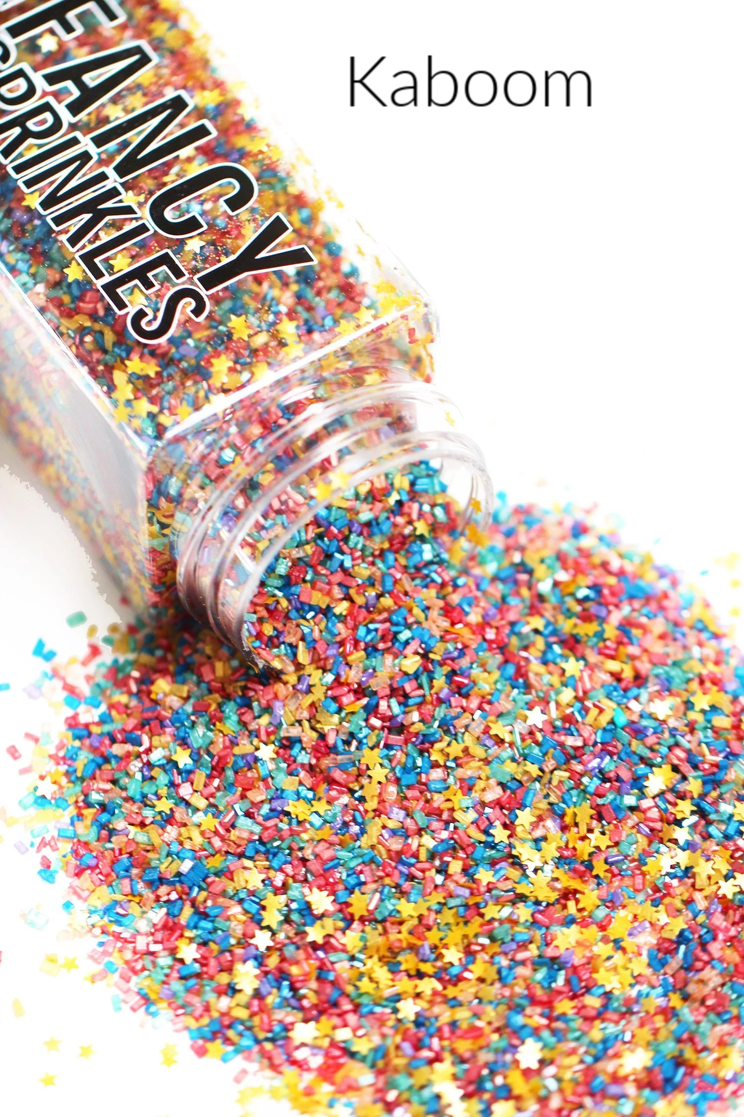 Fancy Sugar Sprinkle Mixes to decorate Cookies, Cakes, Baked Goods