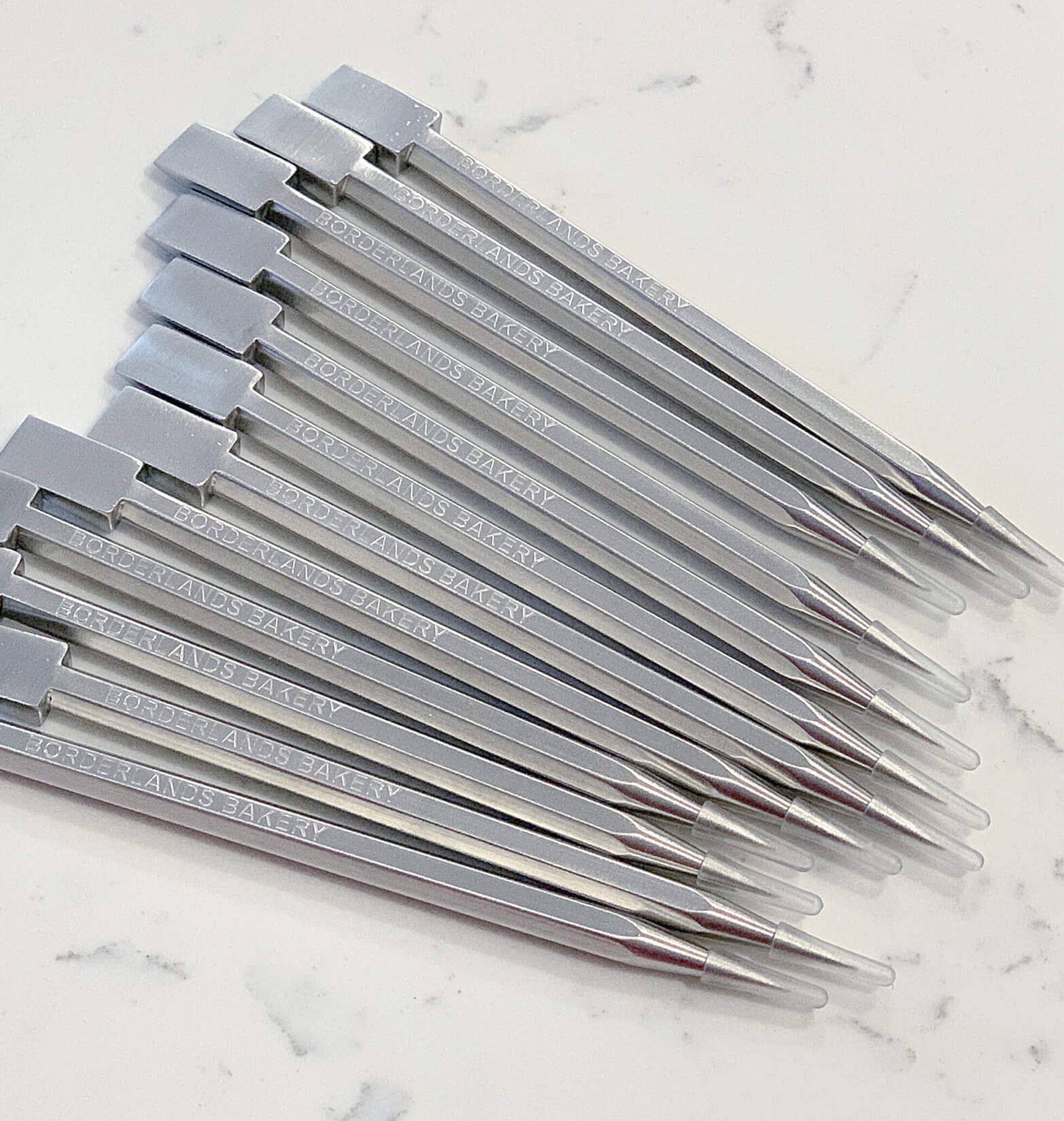Dual Sided Heavy Stainless Steel Scribe Tool for Decorating